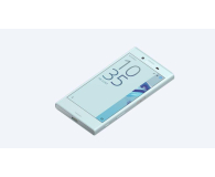 Sony Xperia X Compact Mist Blue - 324257 - zdjęcie 3